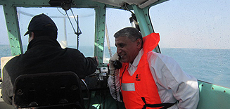 survey at sea